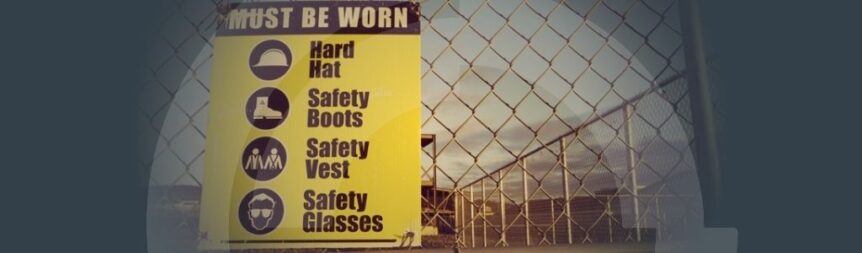 Banner for the 'Using work instructions to ensure critical controls are in place' article with a background image of an excavator
