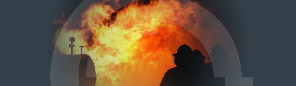 Avoiding equipment fires -Banner Banner for the 'Avoiding equipment fires with High Quality Work Instructions' article with a background image of an excavator