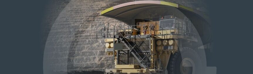 Banner for the 'Operation Readiness Backlog Elimination' article with a background image of an excavator