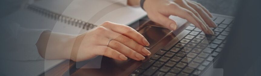 Banner for the 'MSAP - Fostering efficiency in EAMs through data improvement' article with a background image of someone using a laptop