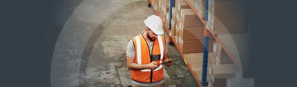 MSAP – How to identify the value MRO Inventory banner Banner for the 'MSAP - How to identify the value MRO Inventory' article with a background image of a team member overlooking inventory in a storehouse.