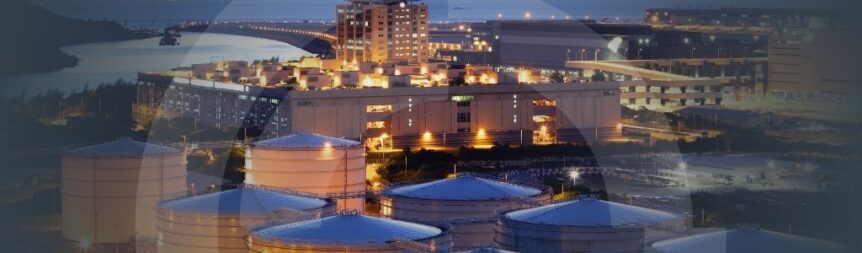 Banner for the 'Utility Experts Share Insights on AI Initiatives, Challenges' article with a utilities related background