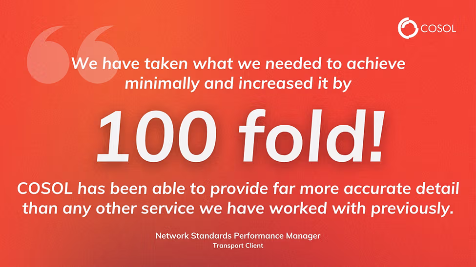 customer testimonial "we have taken what we needed to achieve minimally and increased it 100-fold, not 10-fold, a 100-fold!"
