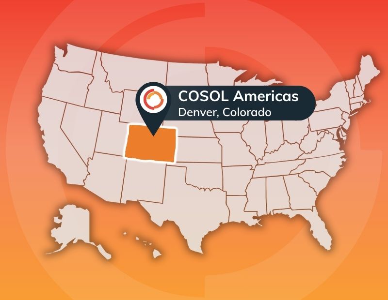America's location map