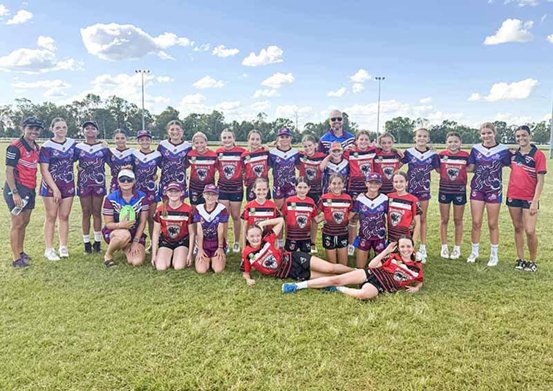 Mackay Thunder U12 Girls team - 2025