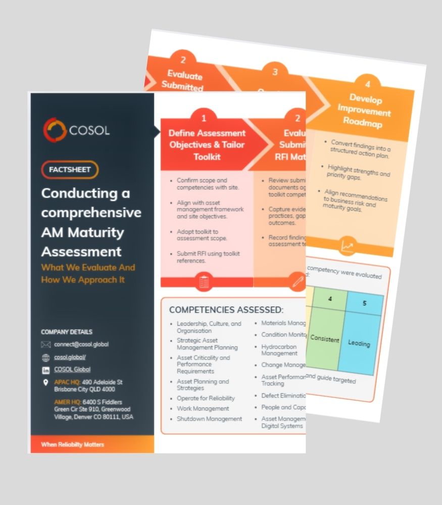 Thumbnail of the factsheet for AM Maturity Assessment