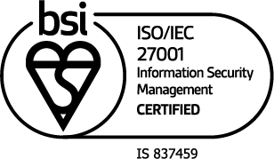 ISO/IEC 27001:2022 certified logo
